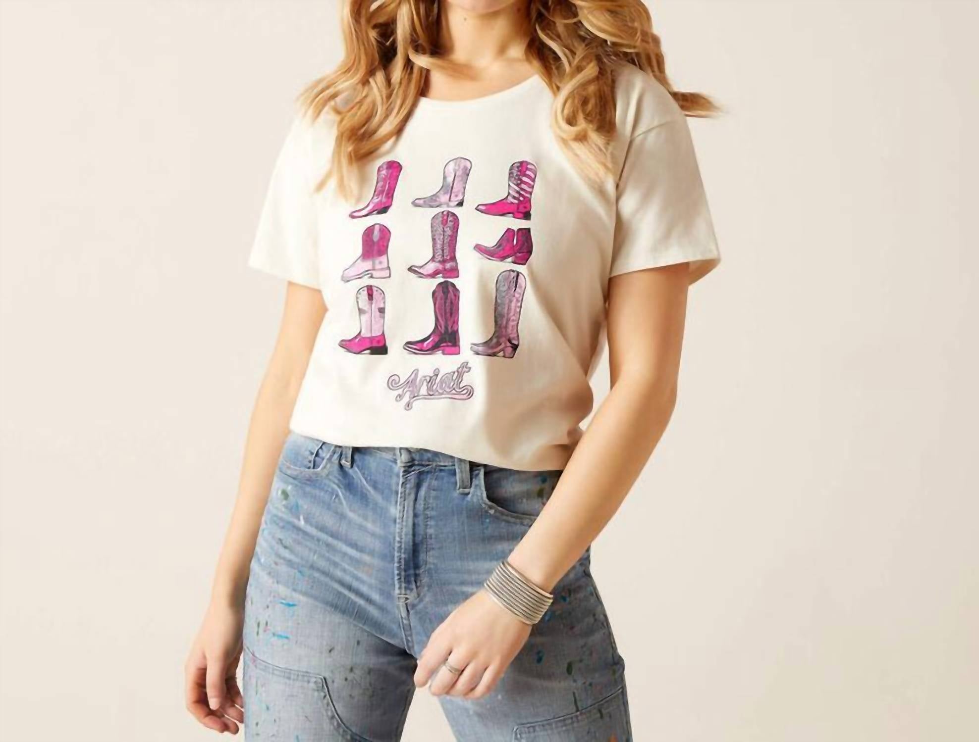 Camiseta para niña color blanco