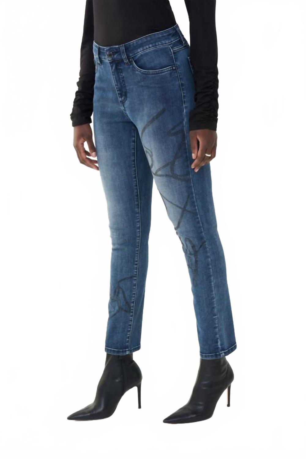 Jean color negro y azul