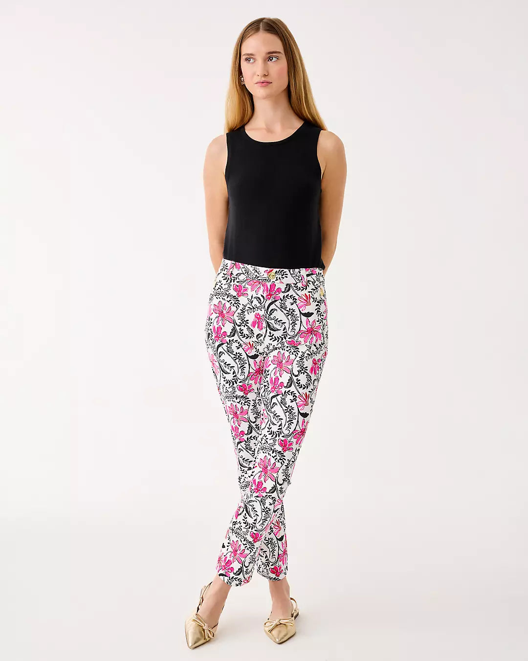 Pantalón de tiro alto
