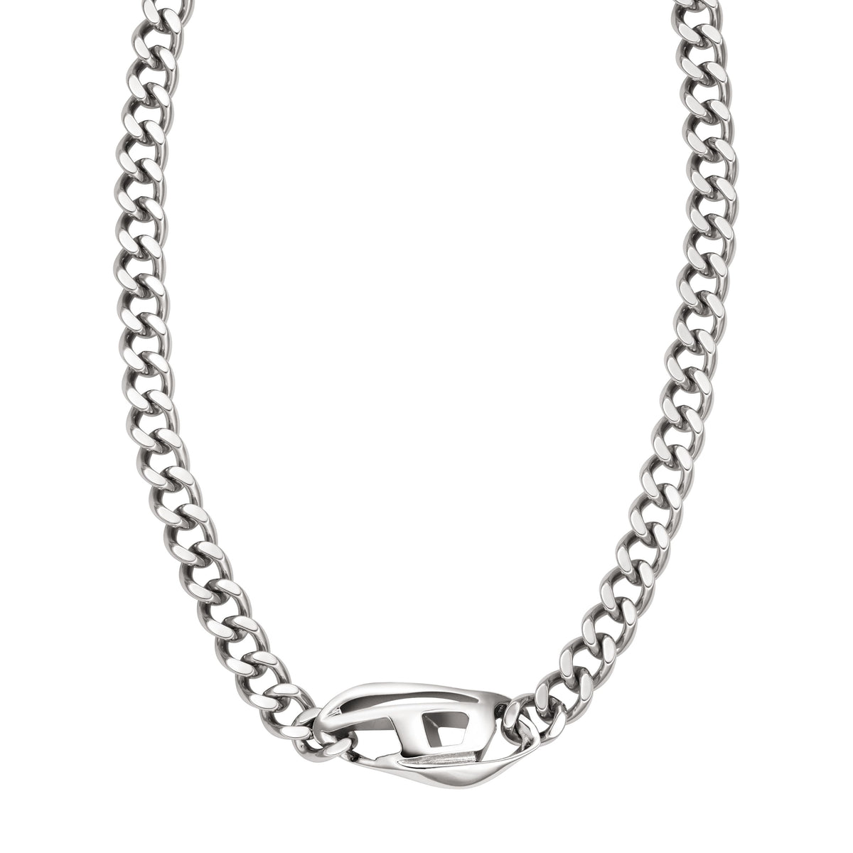 Collar de hombre de acero inoxidable
