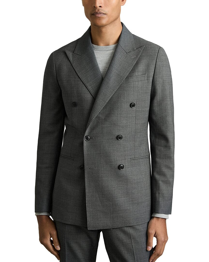 Blazer de mezcla de lana