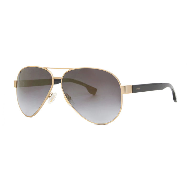 Gafas color gris y dorado