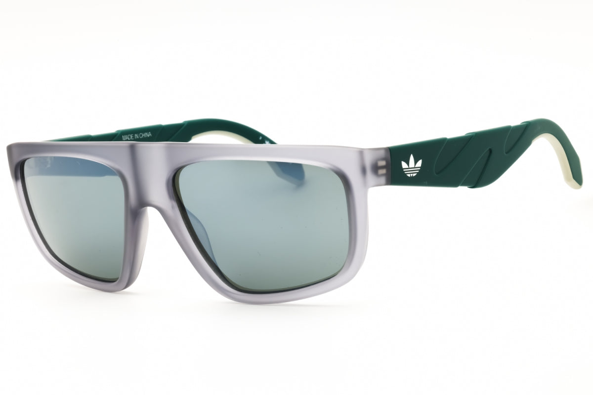 Gafas color gris y verde
