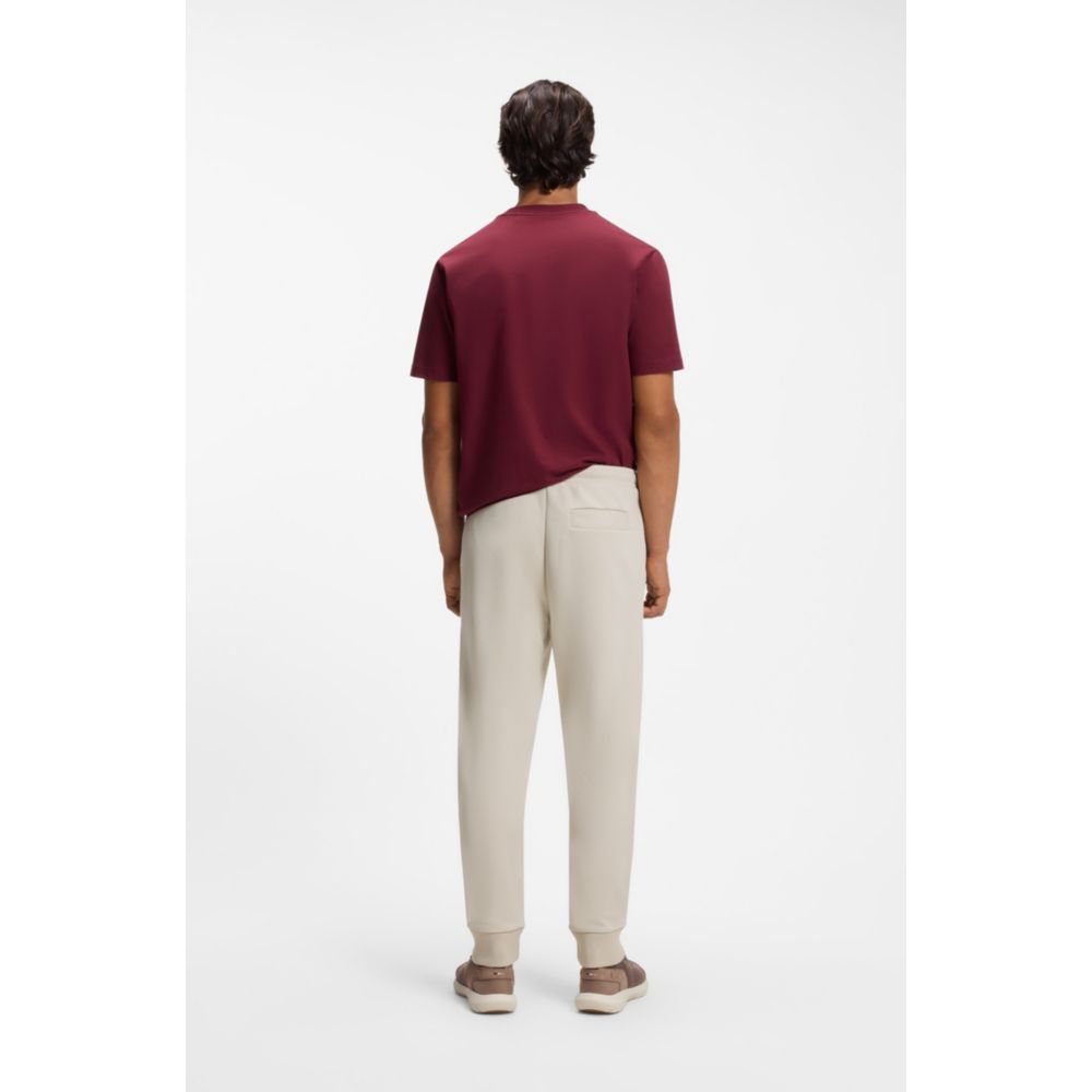 Pantalón deportivo de mezcla de algodón con bordado