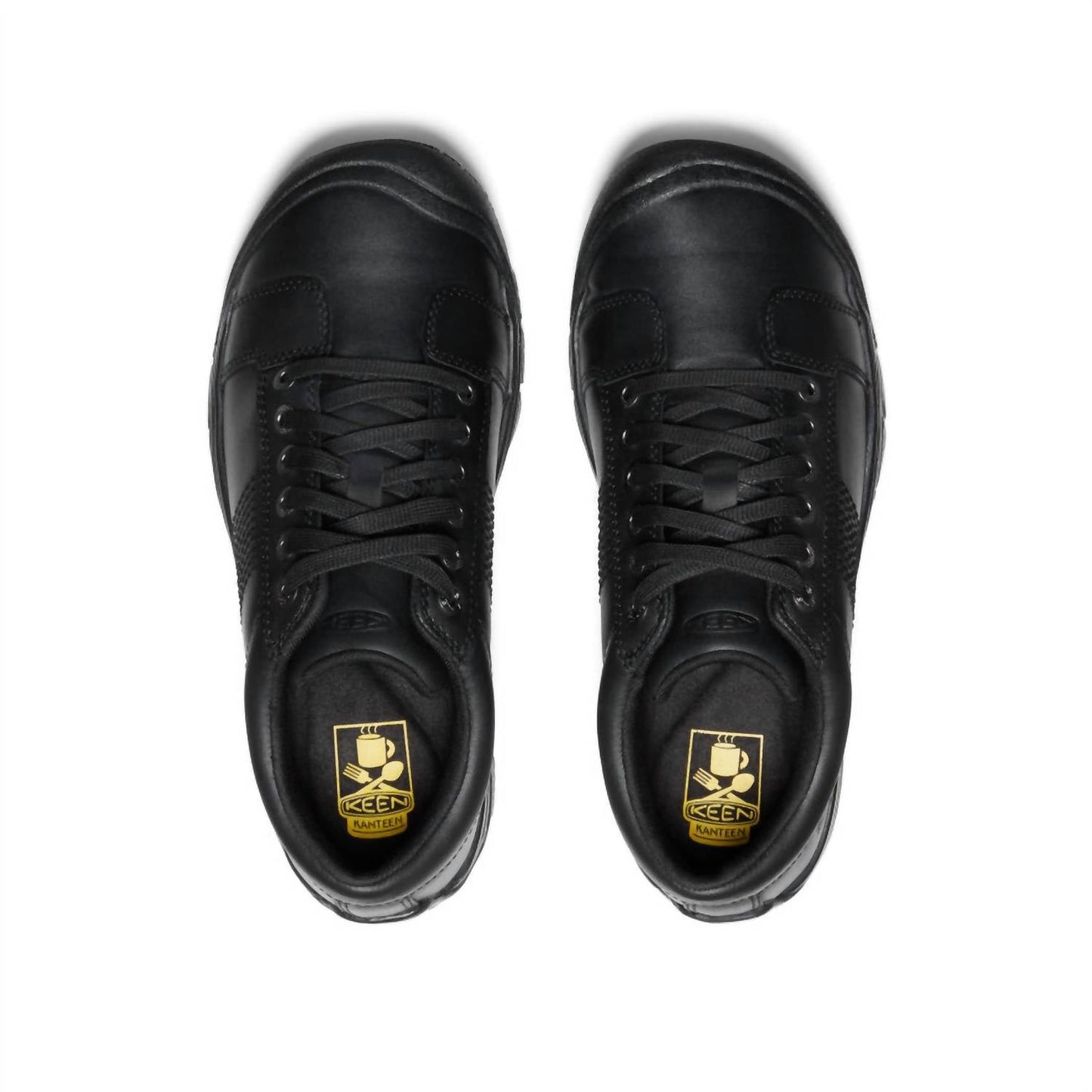 Zapatos de cordones de hombre color negro