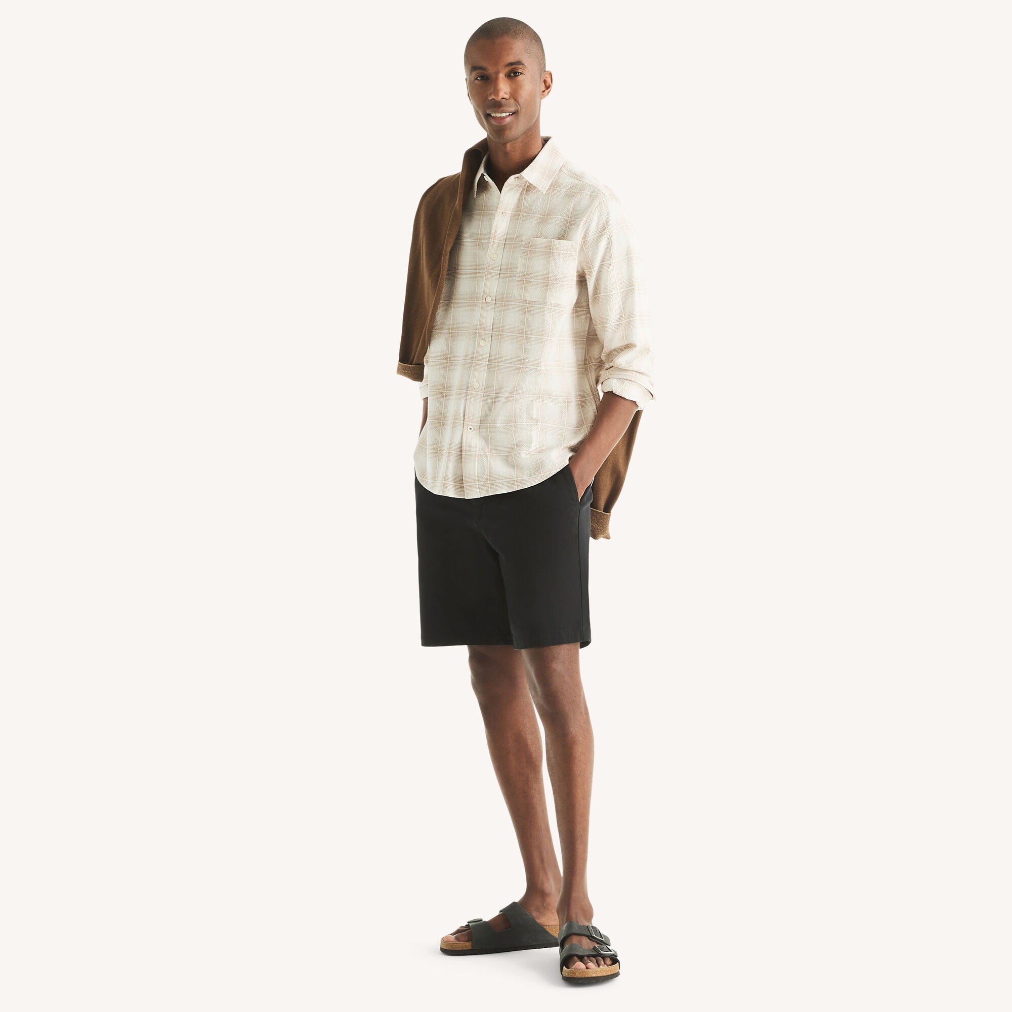 Camisa de hombre a cuadros