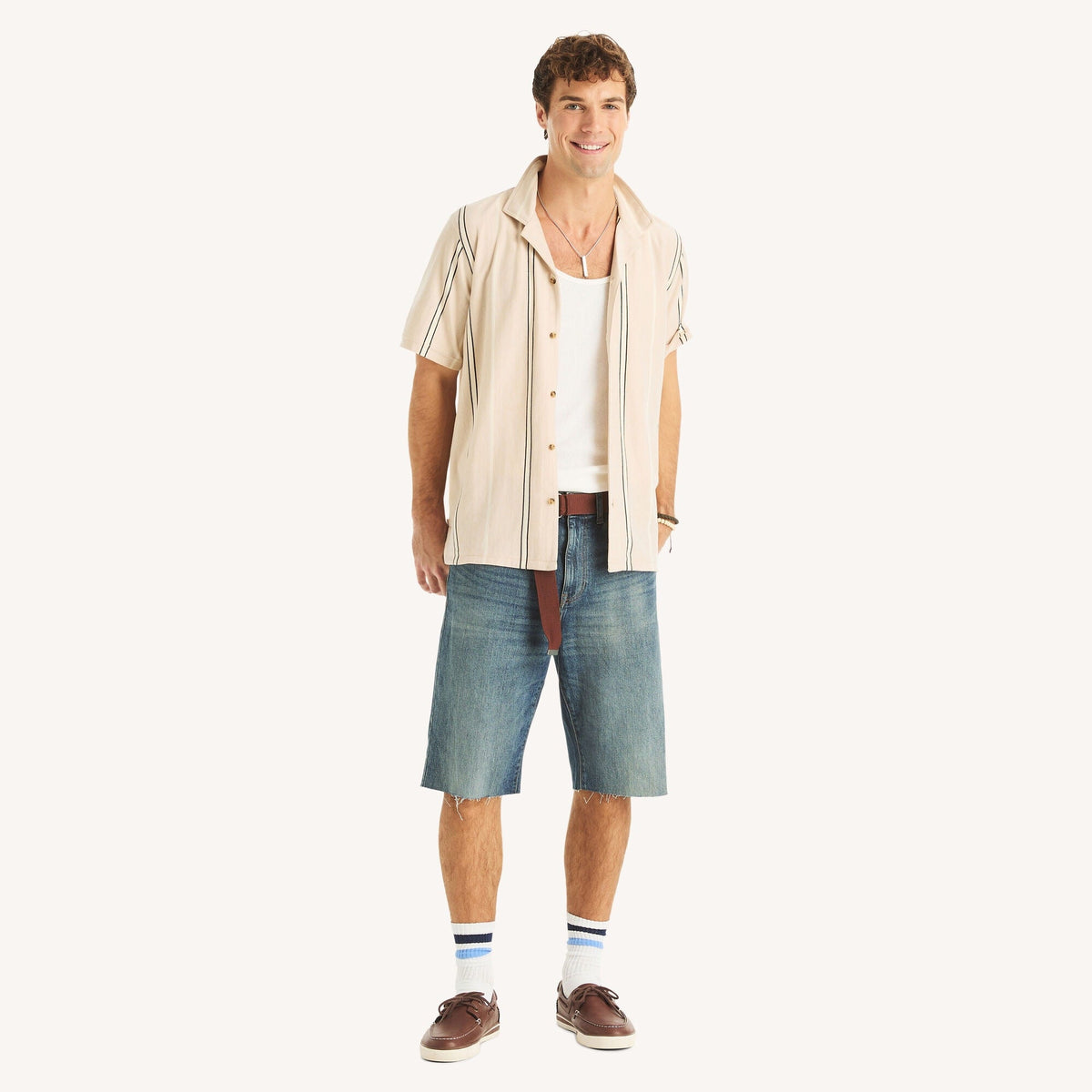 Polo de hombre a rayas