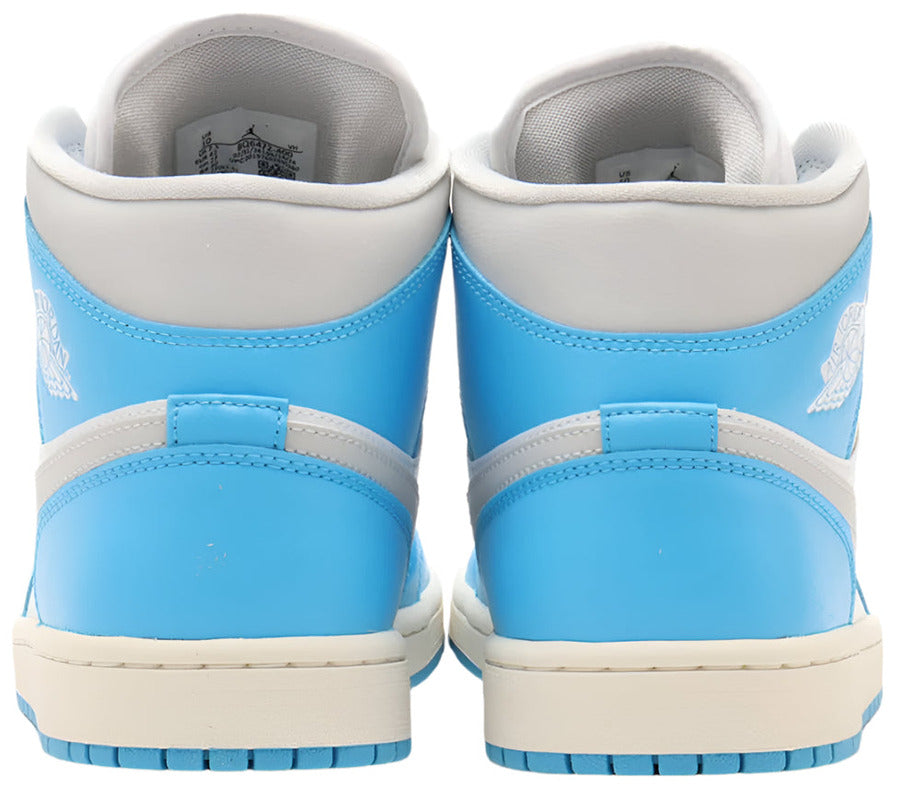 Calzado de mujer color blanco y azul y gris