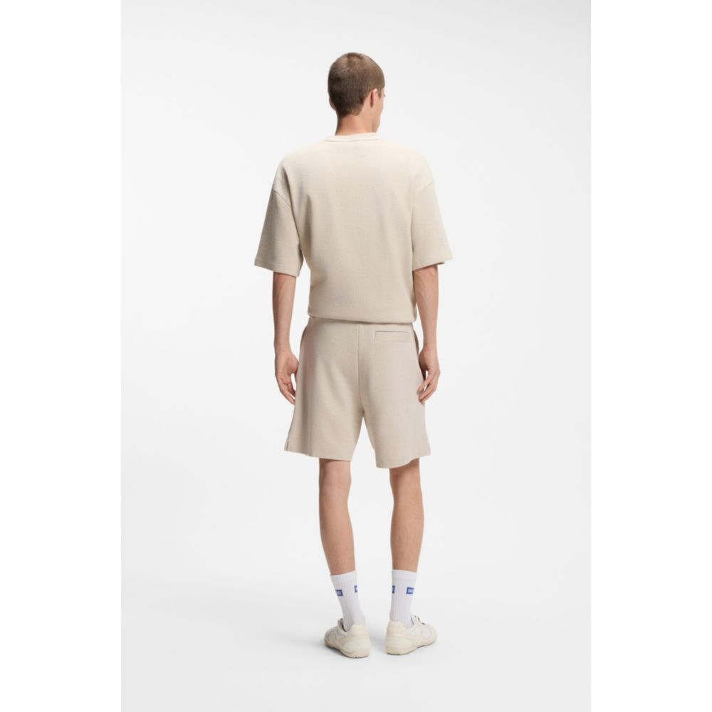 Short de algodón de corte amplio