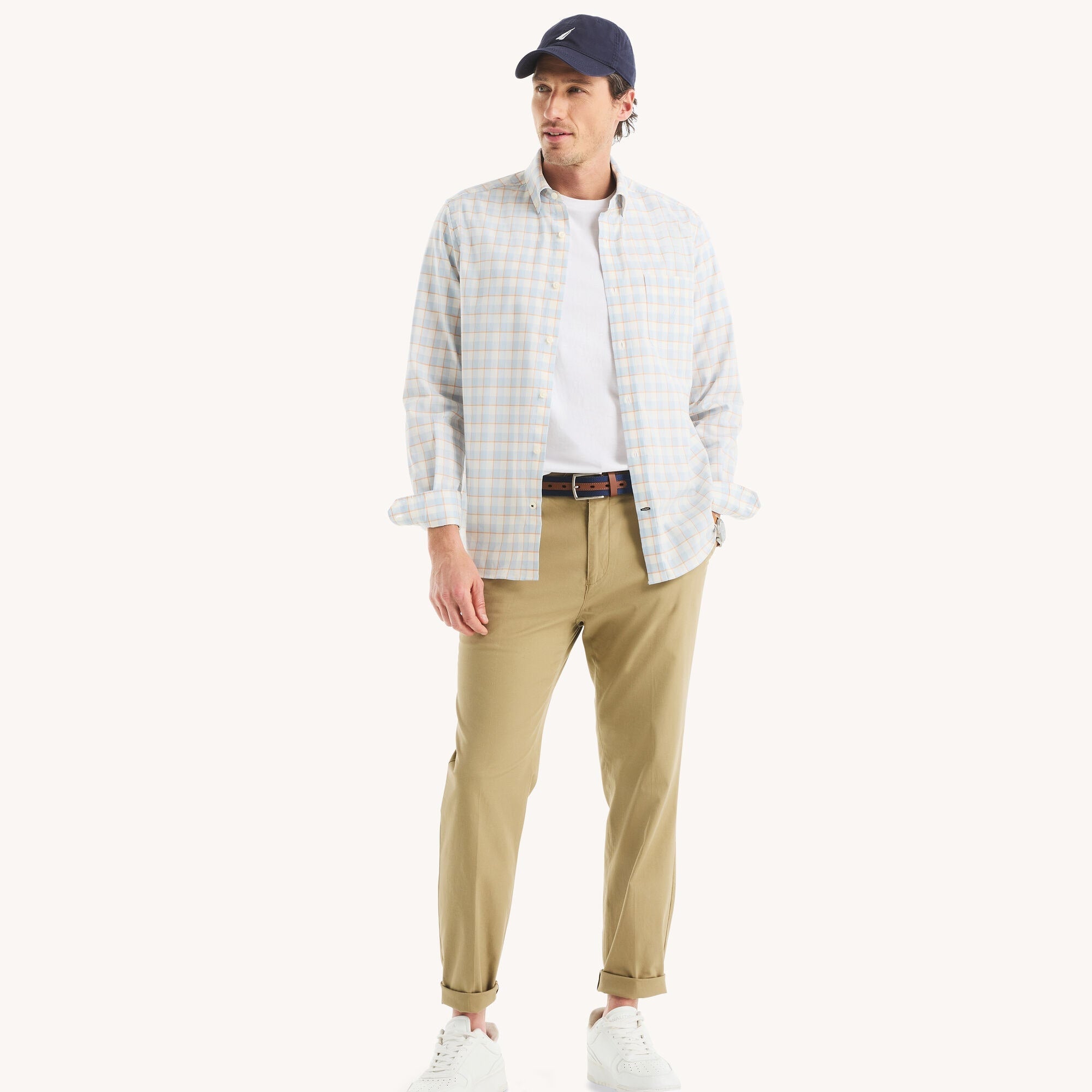 Camisa de hombre a cuadros