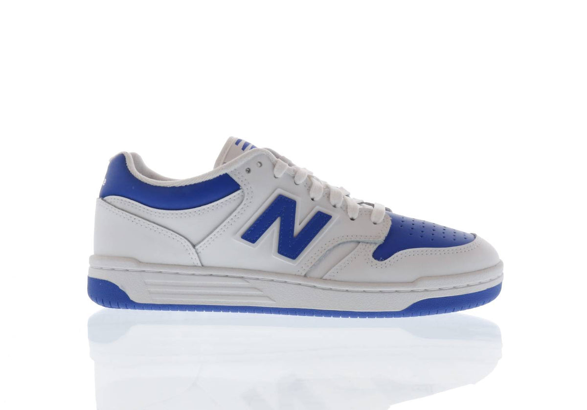 Tenis de hombre color blanco y azul
