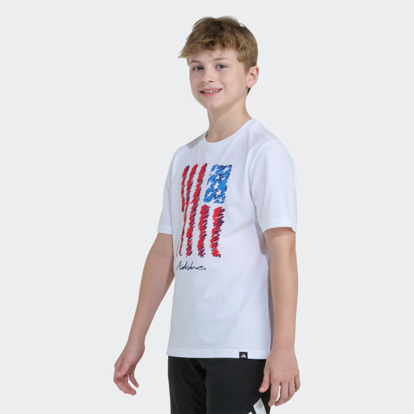 Camiseta infantil de manga corta