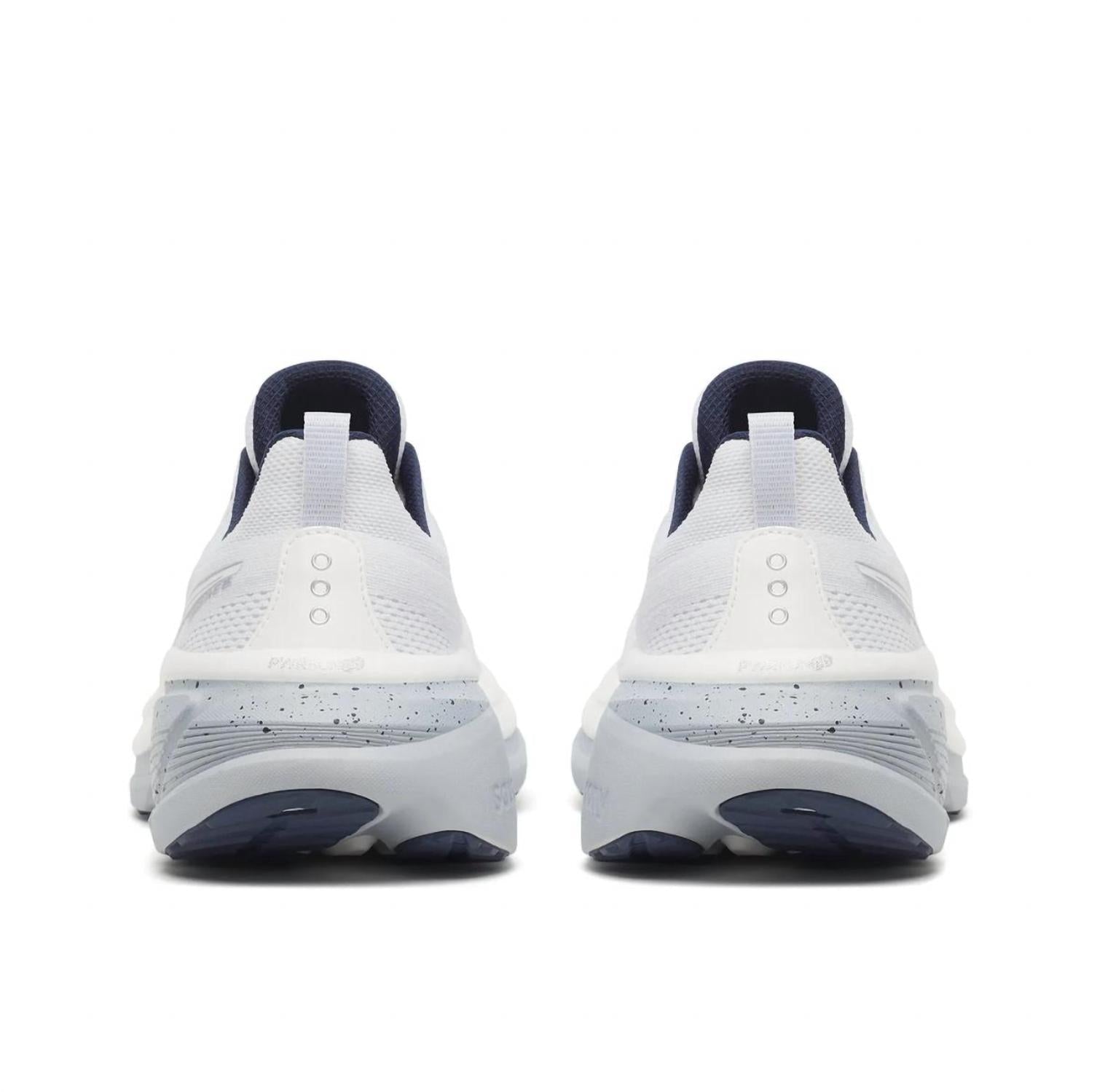 Zapatos de hombre color azul marino y blanco