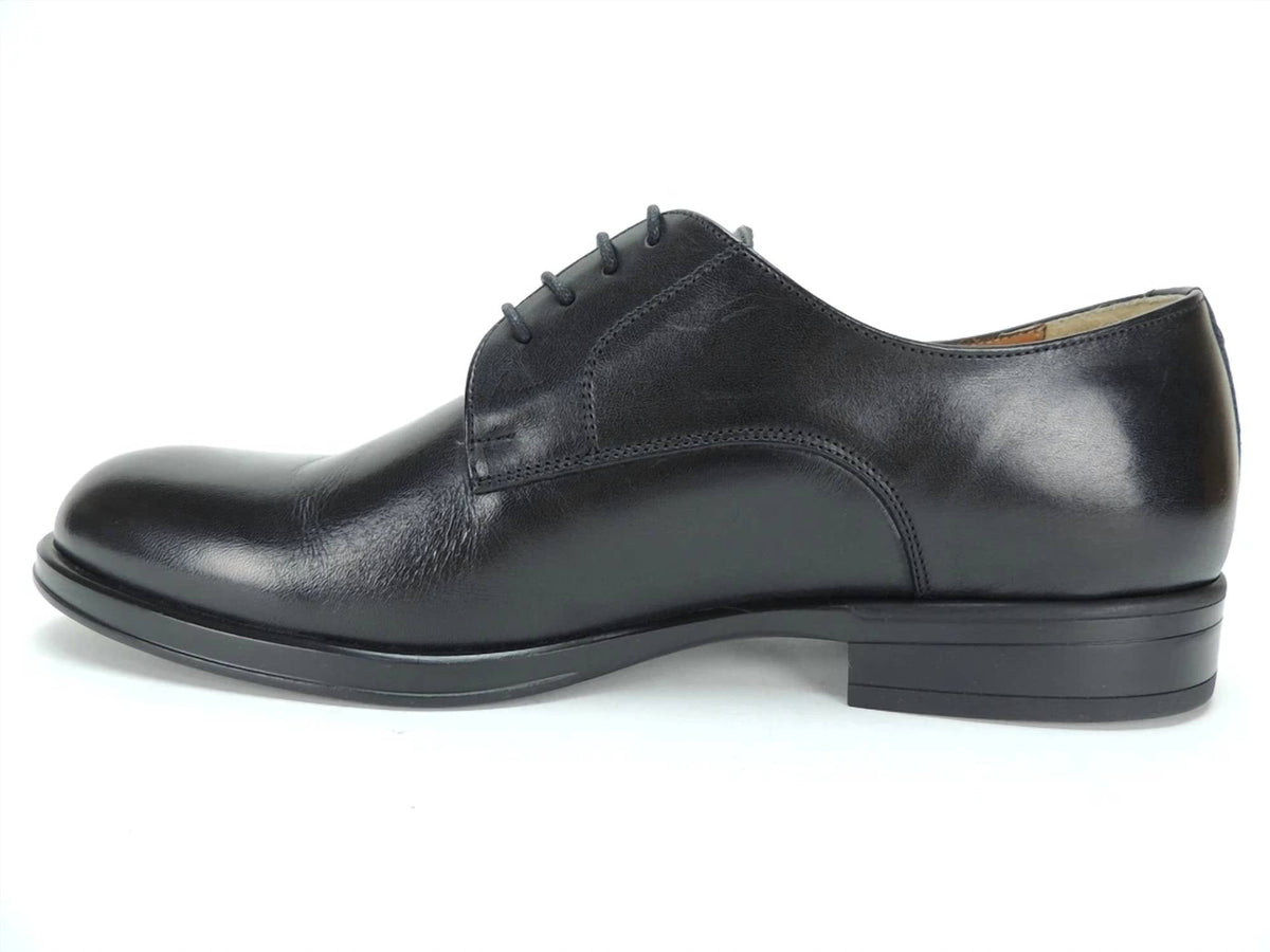 Zapatos de cordones de hombre color negro