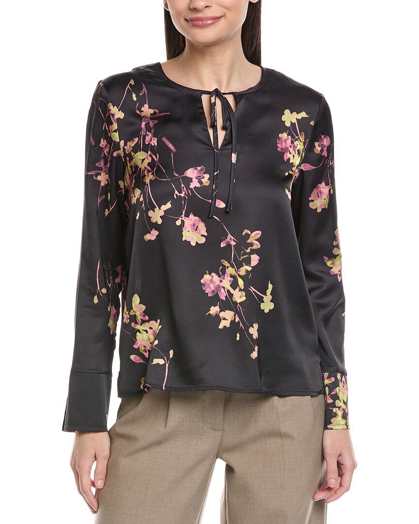 Blusa con cuello redondo