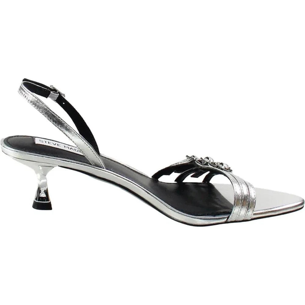 Zapatos de mujer color plateado