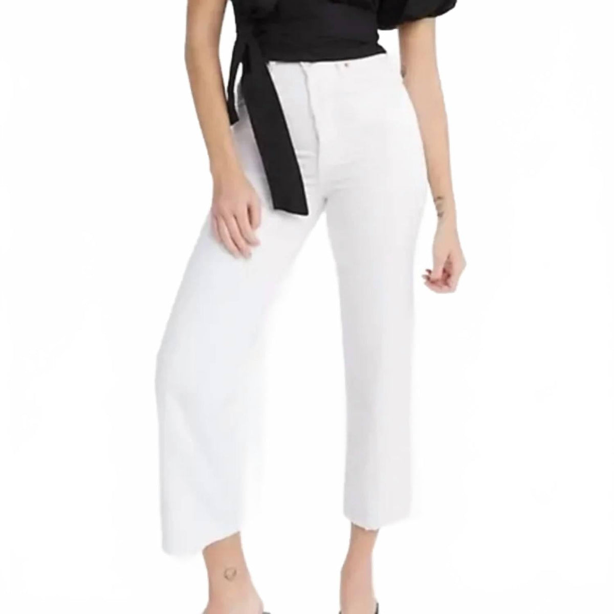 Jean color blanco
