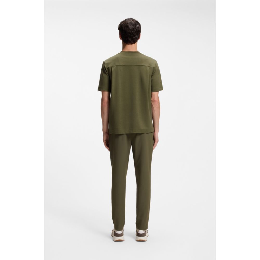 Camiseta de mezcla de algodón