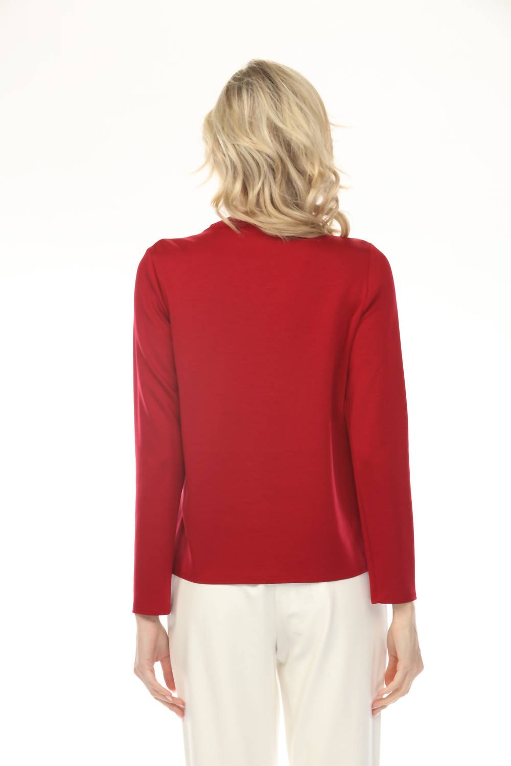 Top con cuello alto