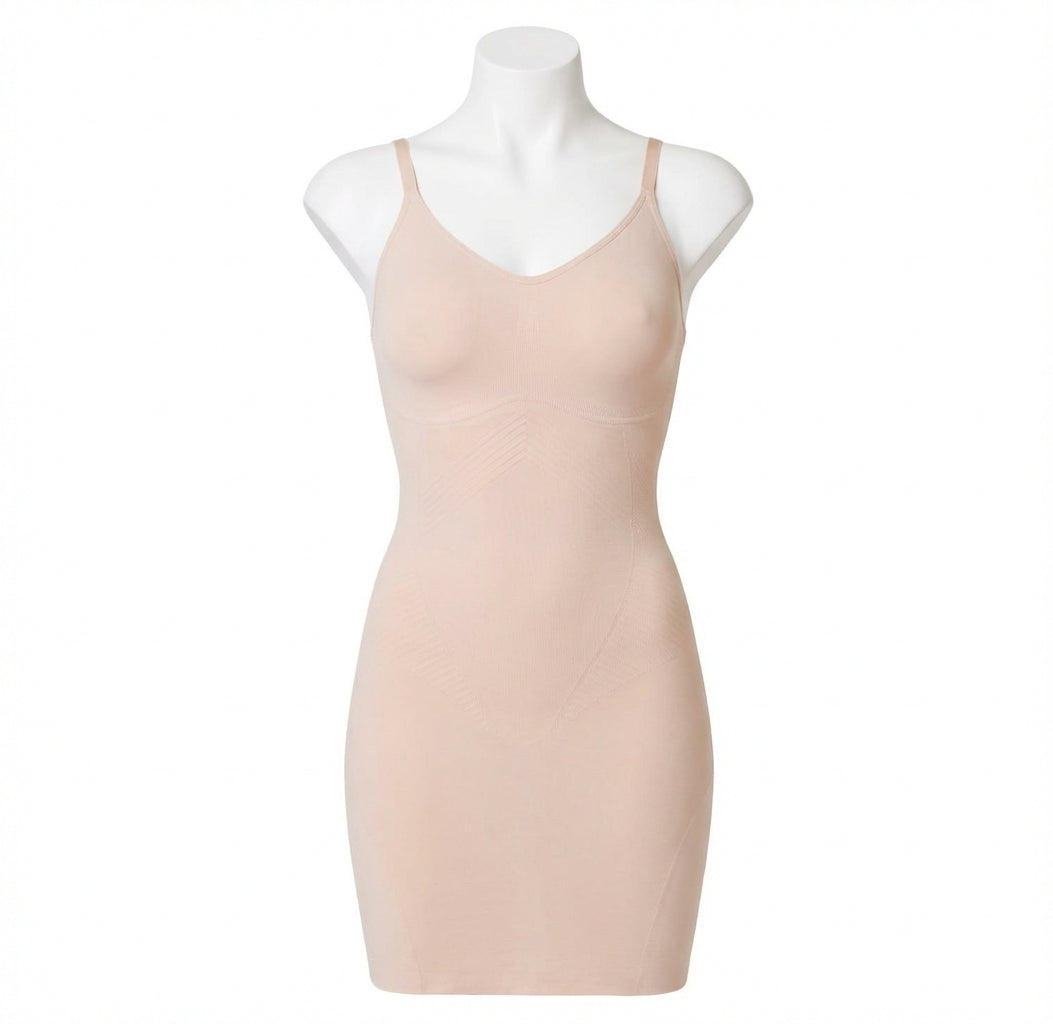 Camiseta sin mangas color beige