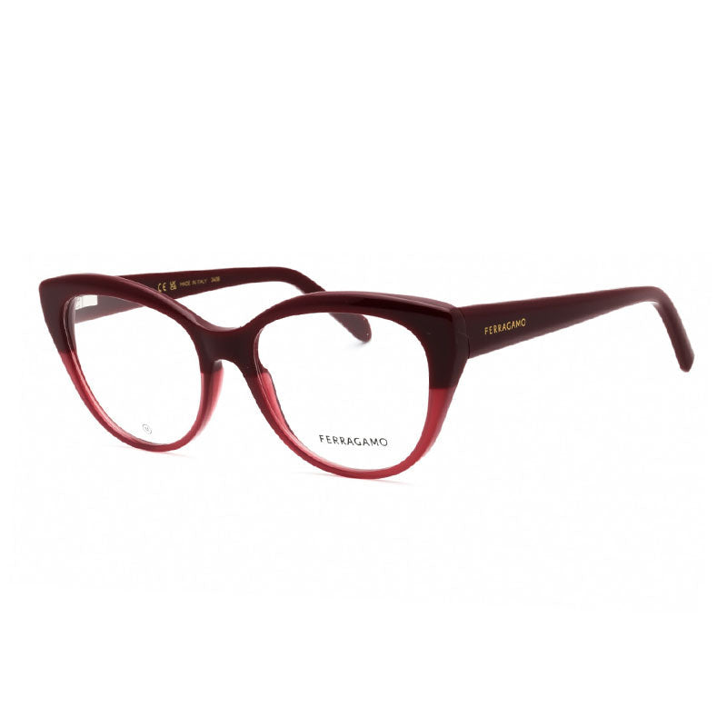 Gafas 53 mm color vinotinto