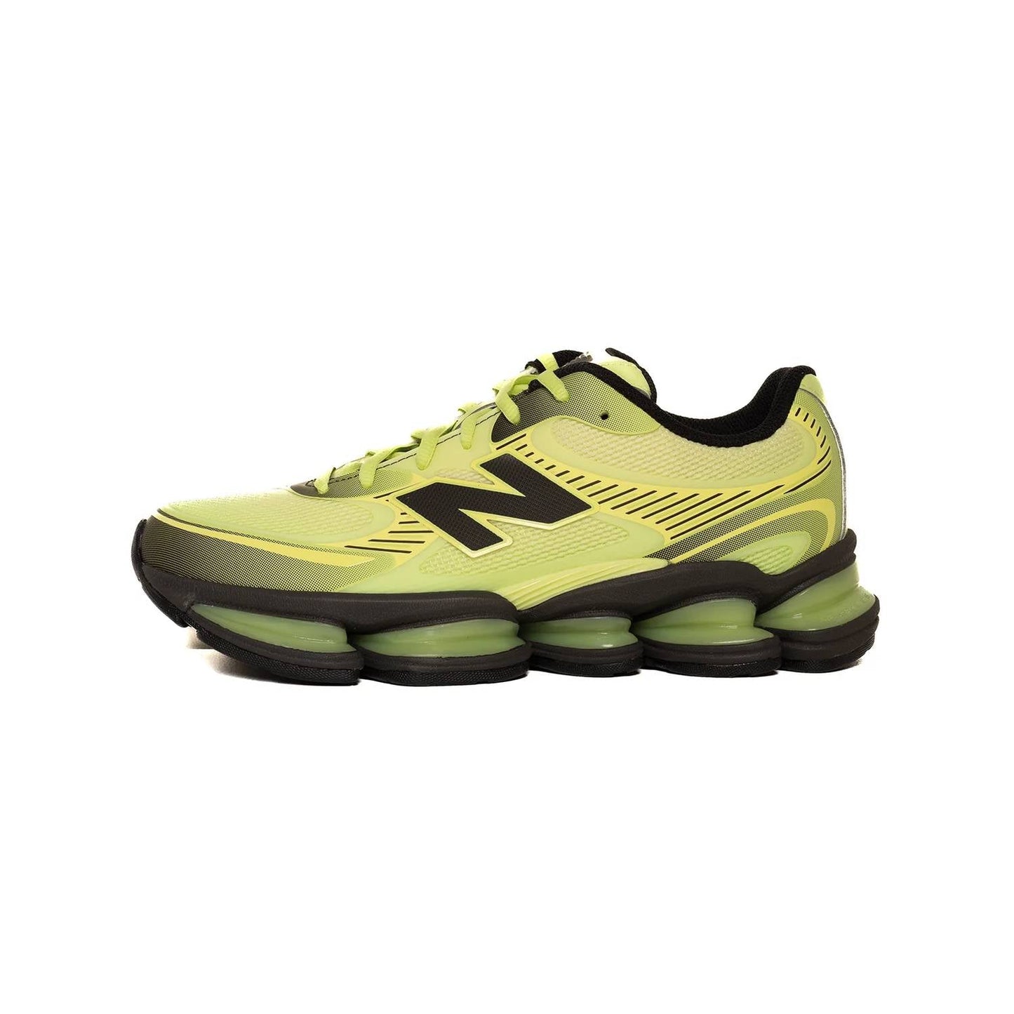 Tenis de hombre color verde y amarillo