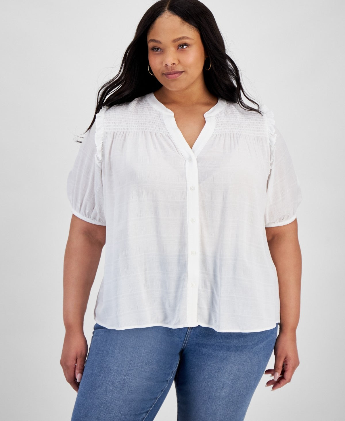 Top de mujer color blanco