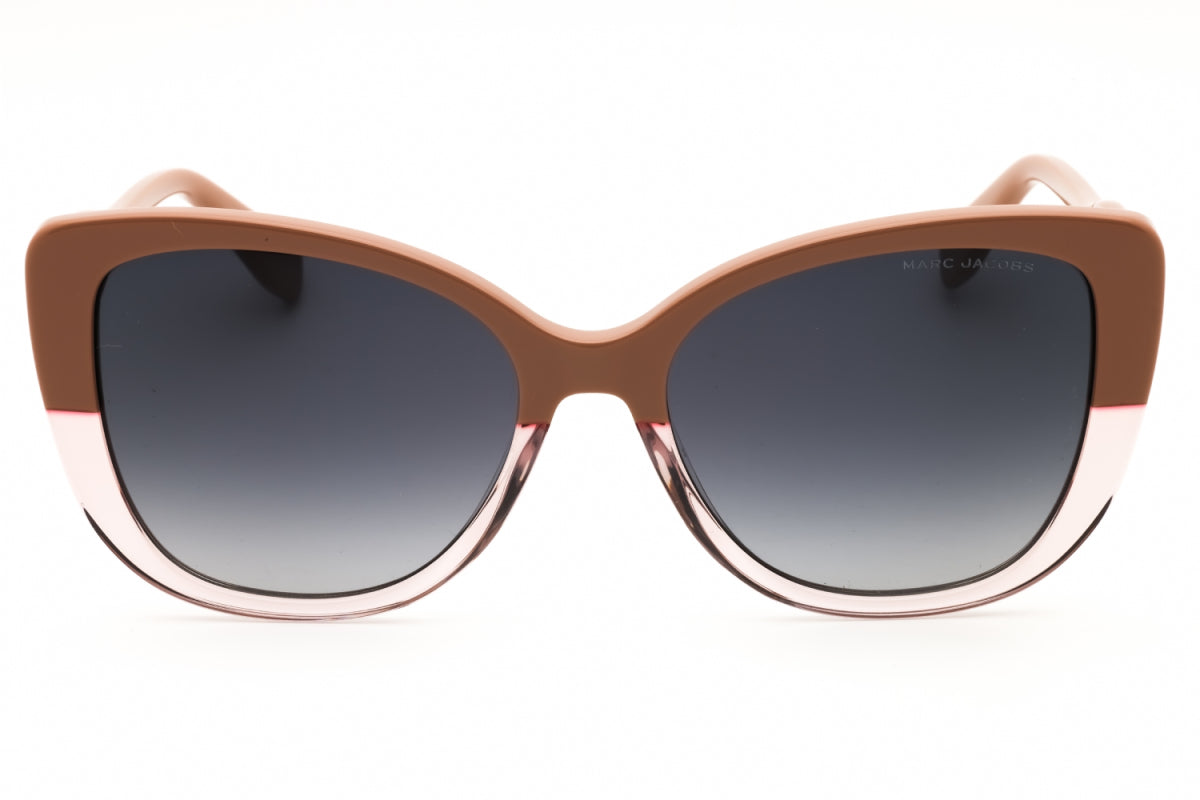 Gafas color gris oscuro y beige