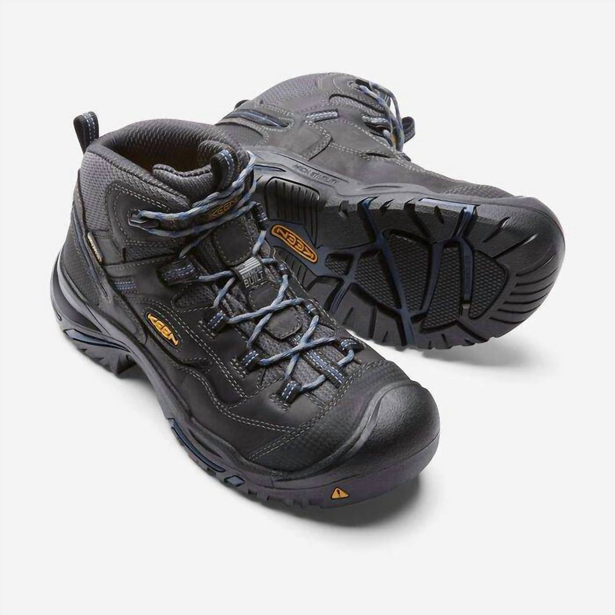 Botas de hombre impermeables color azul