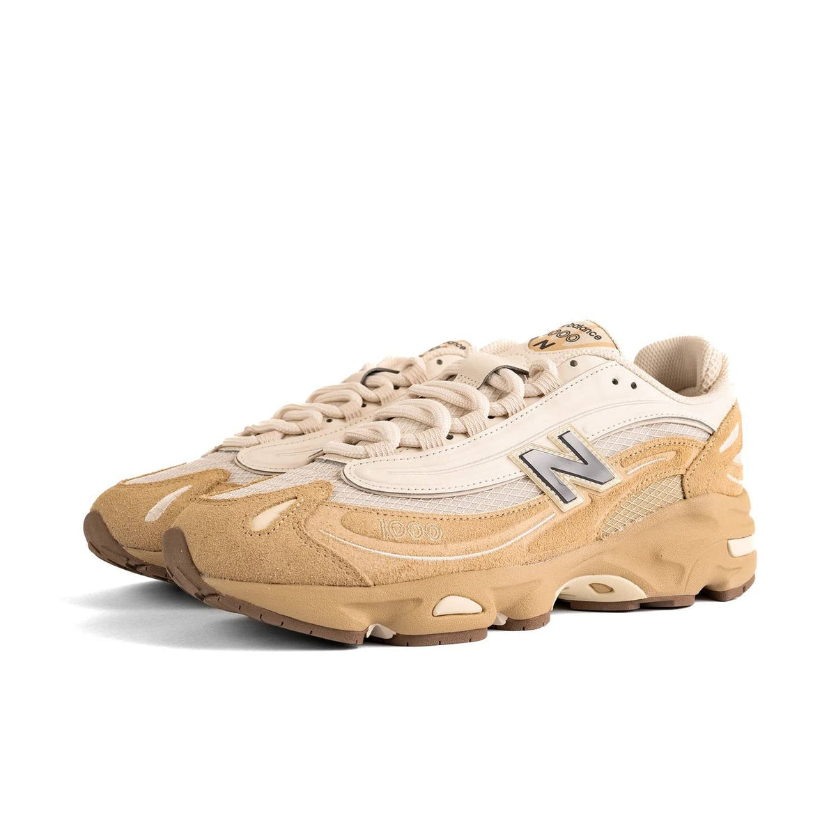 Tenis de hombre color negro y beige