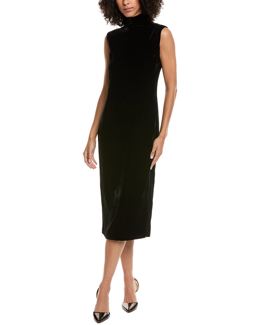 Vestido de terciopelo midi