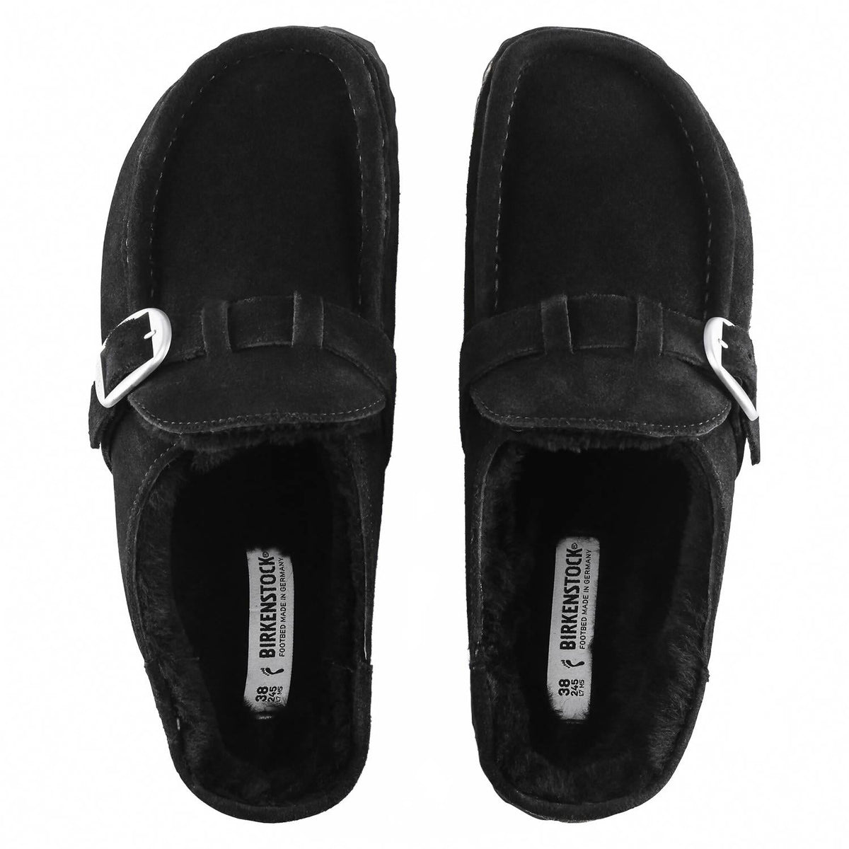 Zuecos de mujer color negro