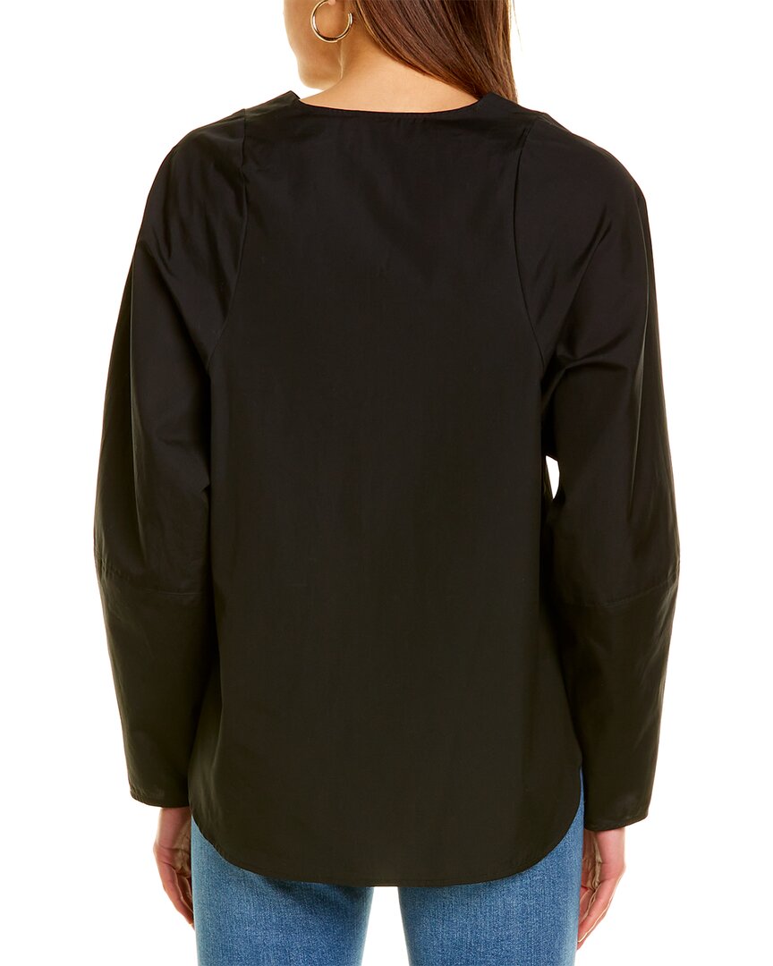 Top con cuello en V