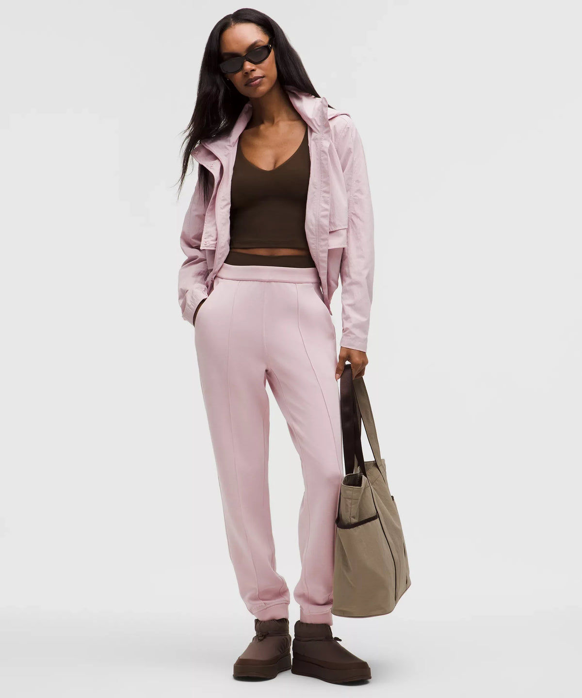 Pantalón deportivo de tiro alto
