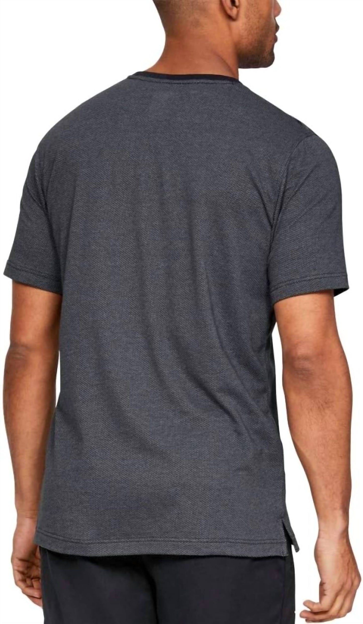 Camiseta de hombre de algodón color negro