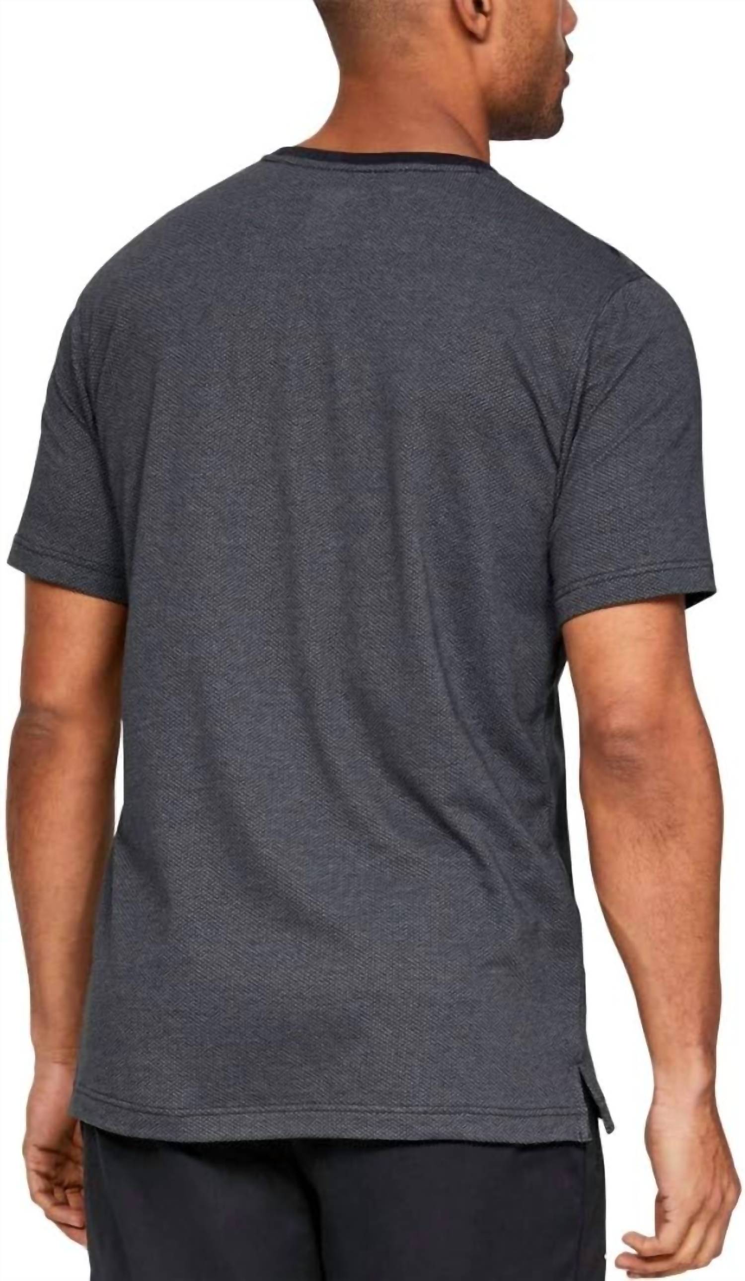 Camiseta de hombre de algodón color negro