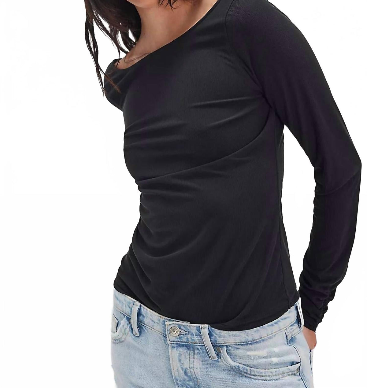 Camiseta color negro