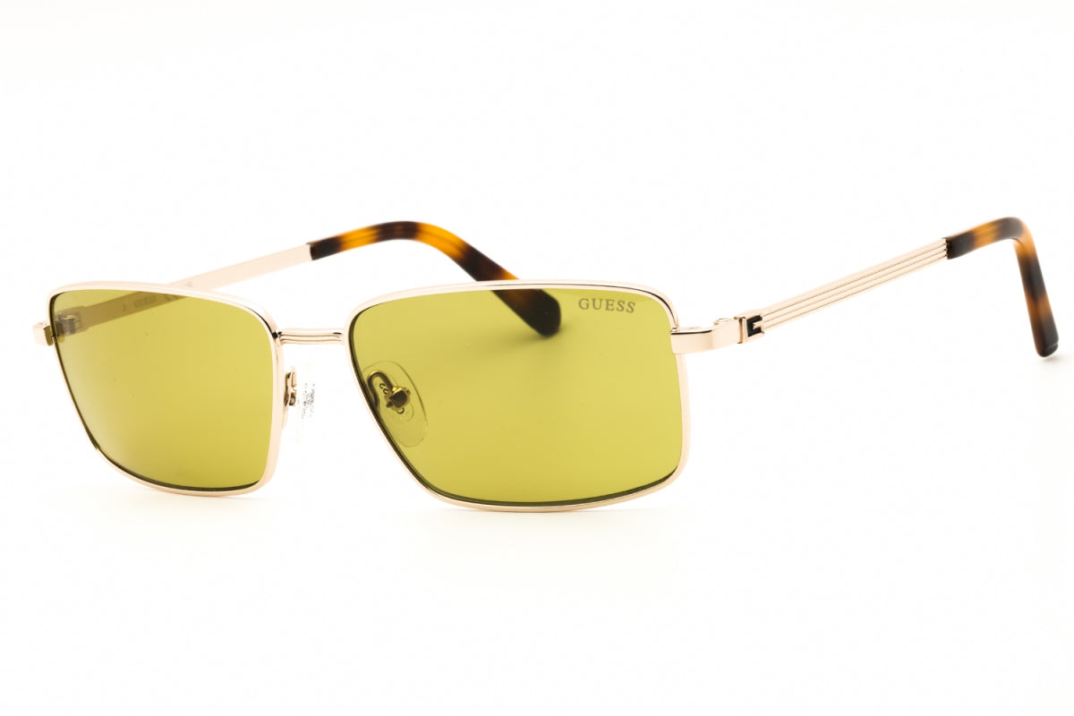 Gafas color verde y dorado