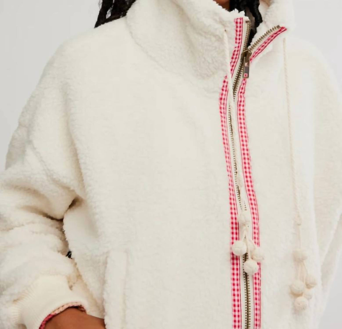 Chaqueta color blanco