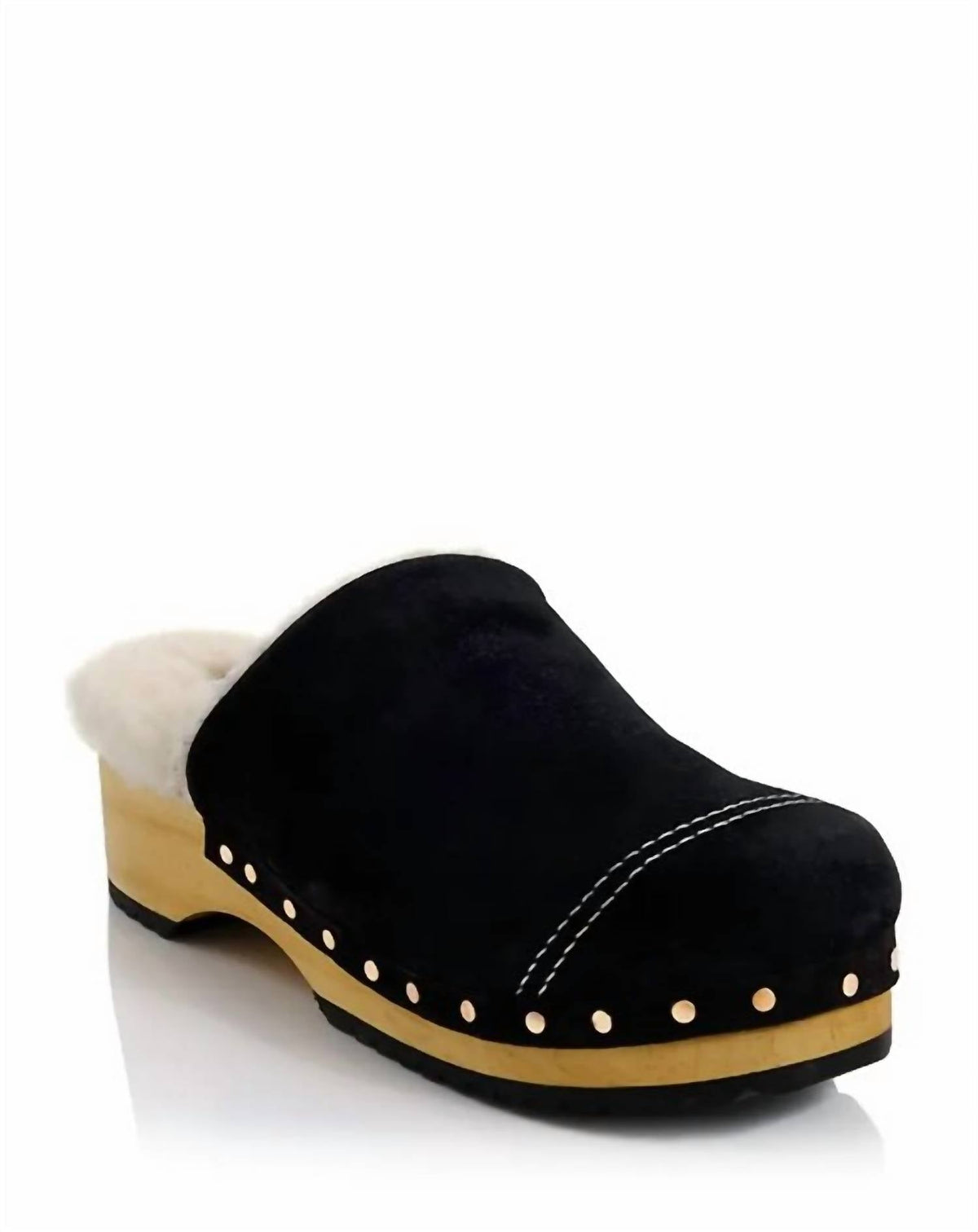 Zuecos de mujer color negro