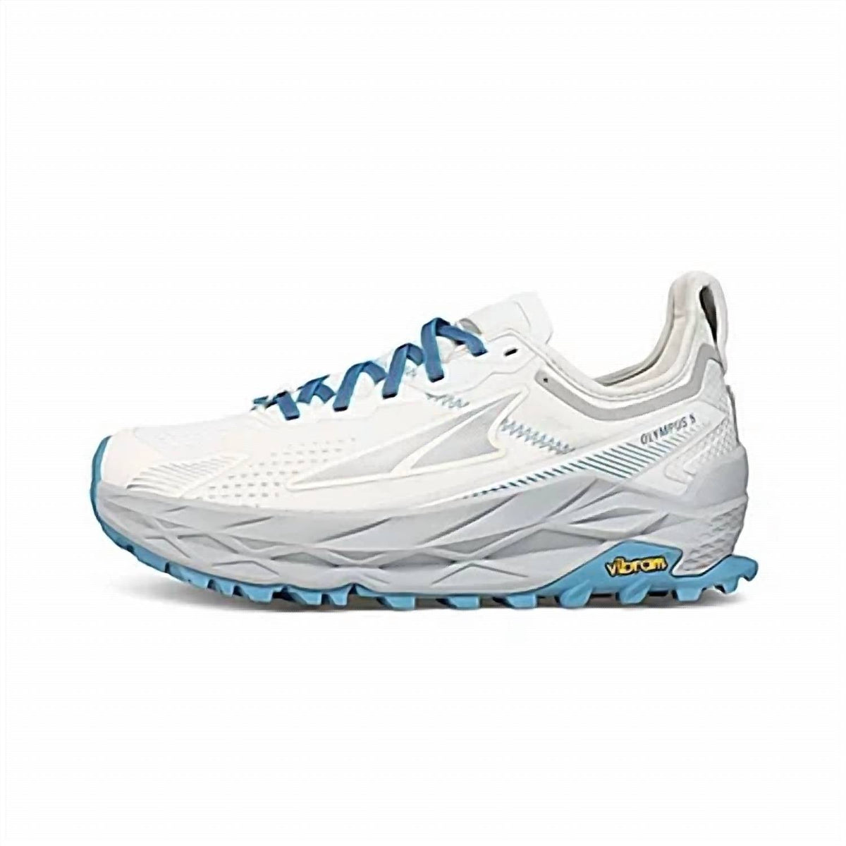 Zapatos de mujer color blanco y azul