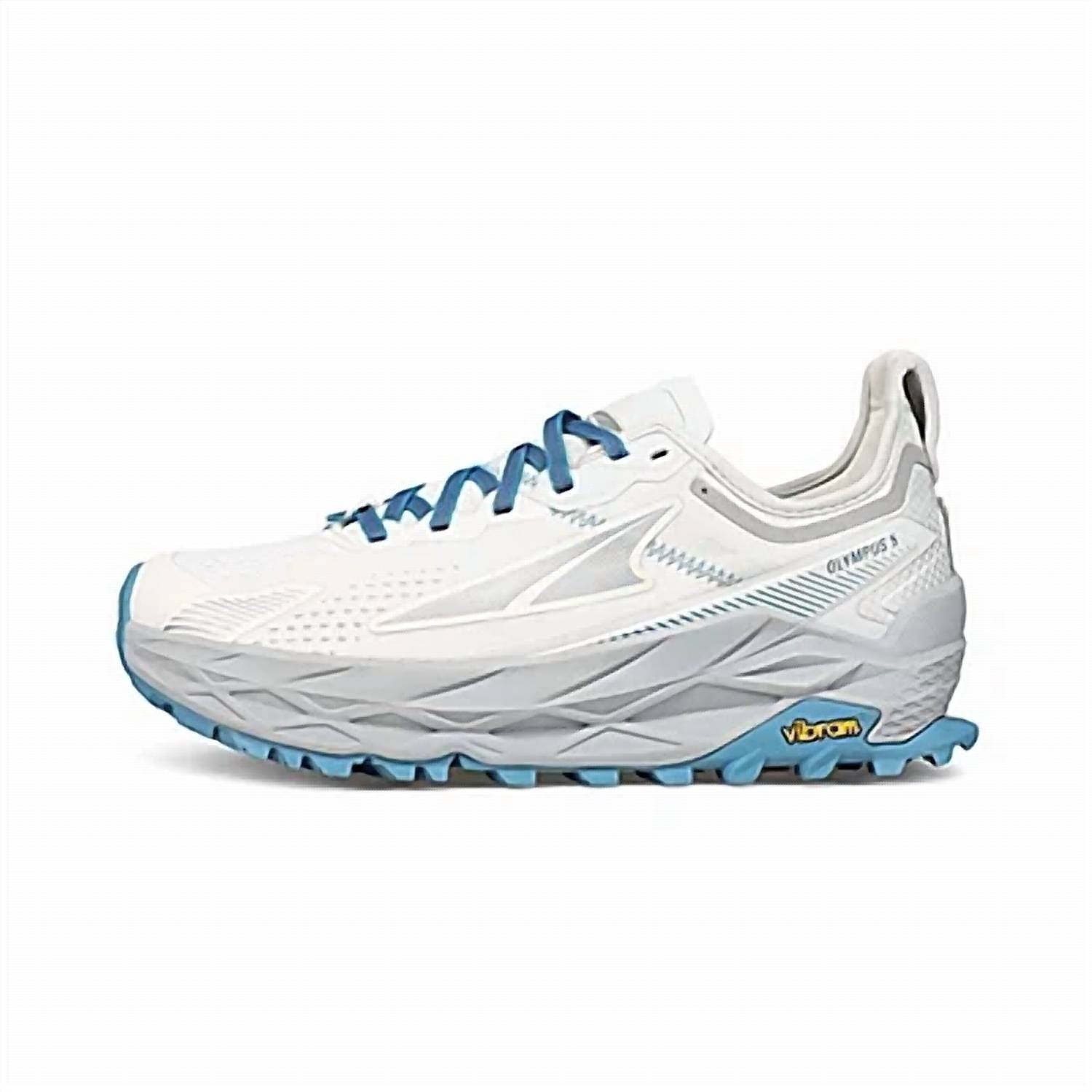 Zapatos de mujer color blanco y azul