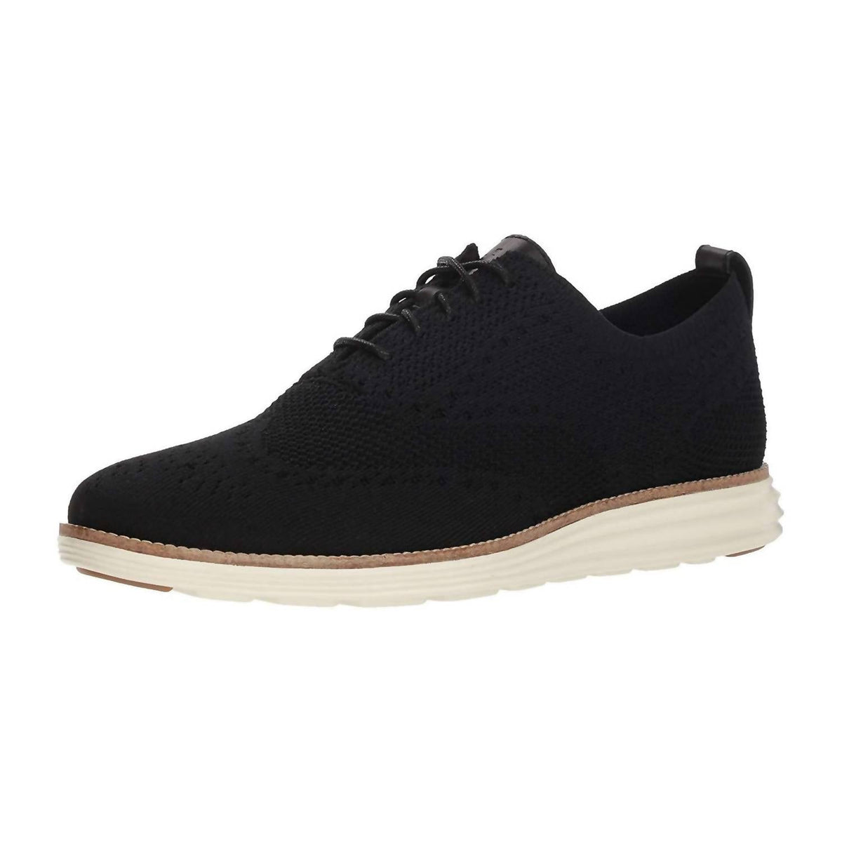 Zapatos de cordones de hombre color negro