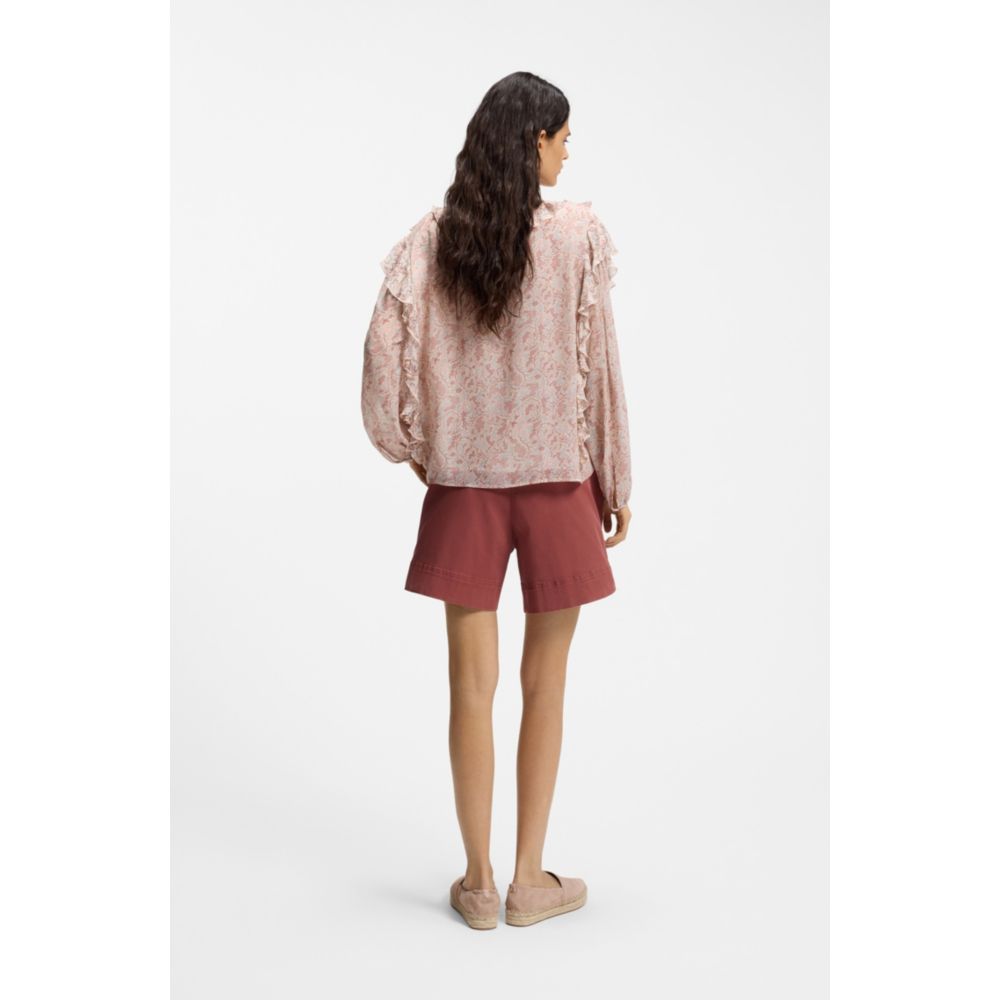 Blusa con estampado