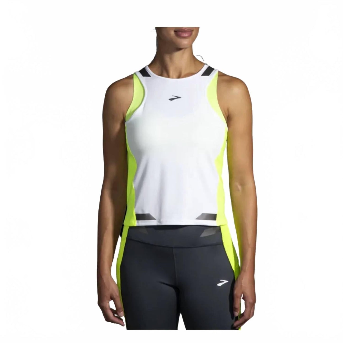 Camiseta sin mangas de mujer color blanco