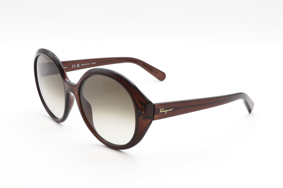 Gafas color gris y café