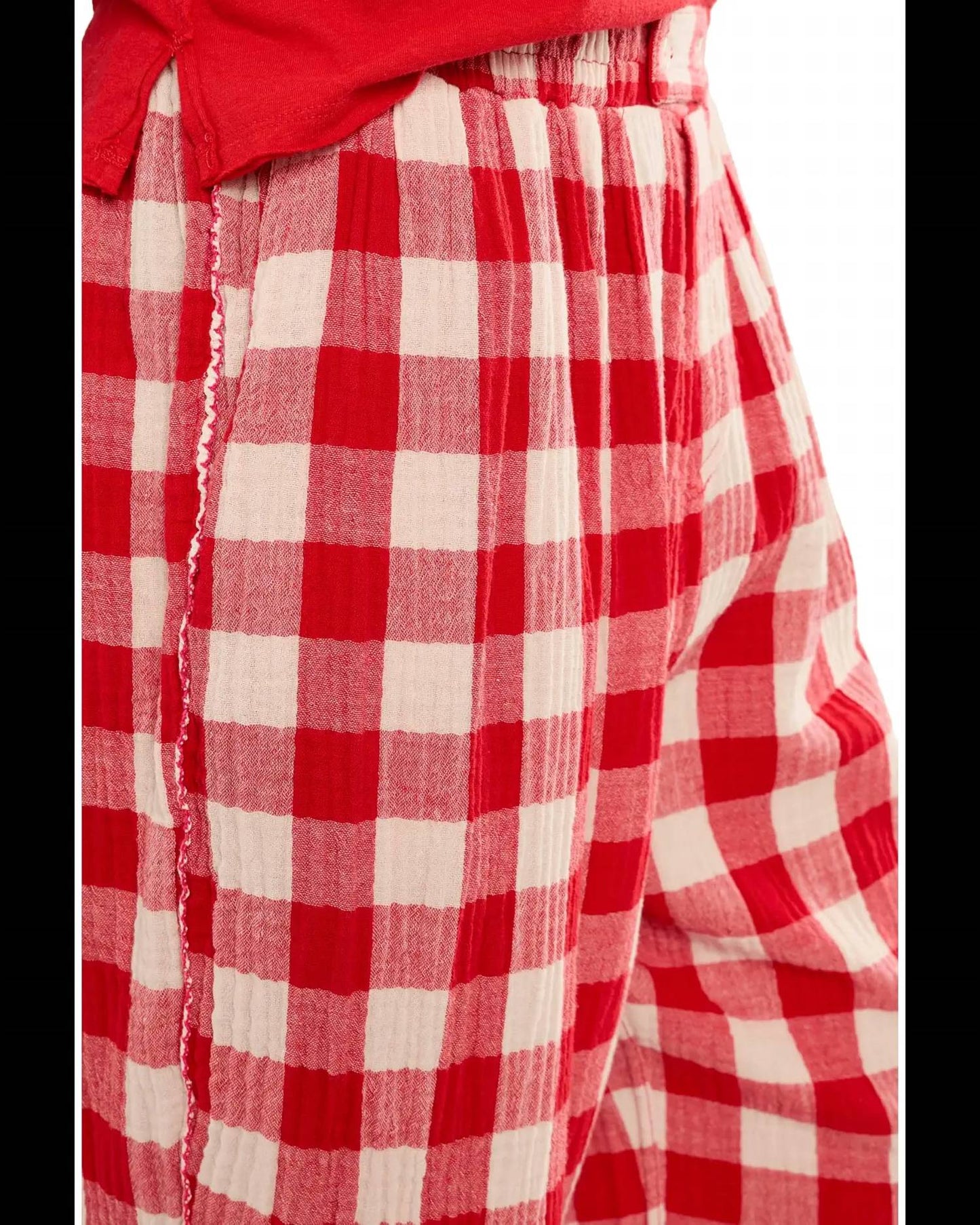 Pantalón color rojo