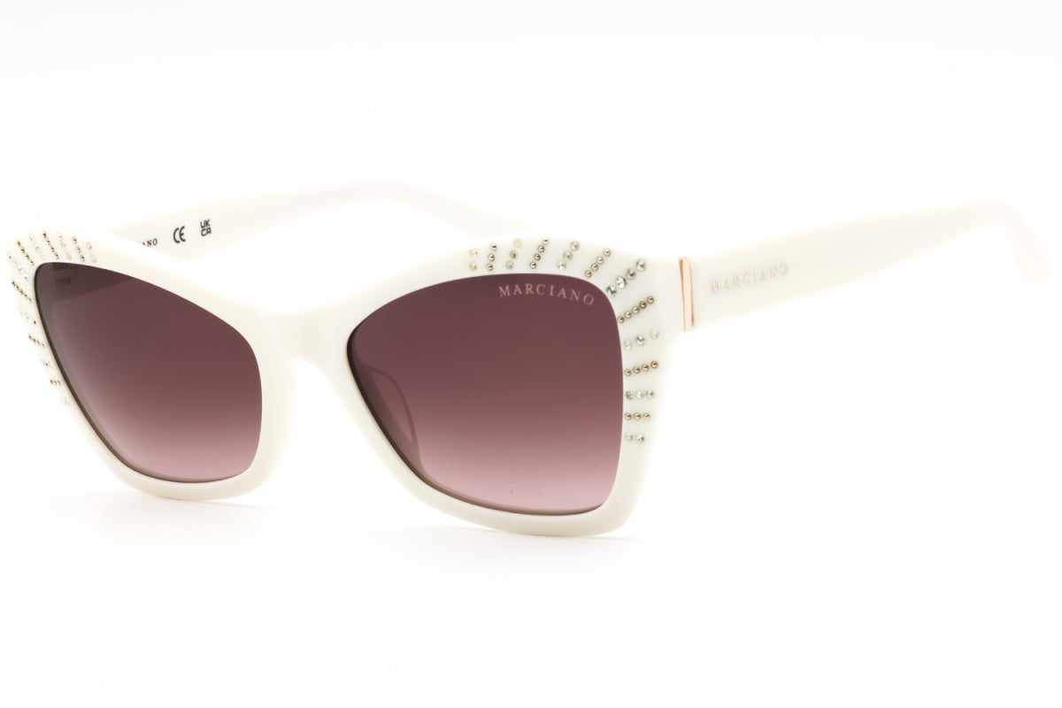Gafas color blanco y café