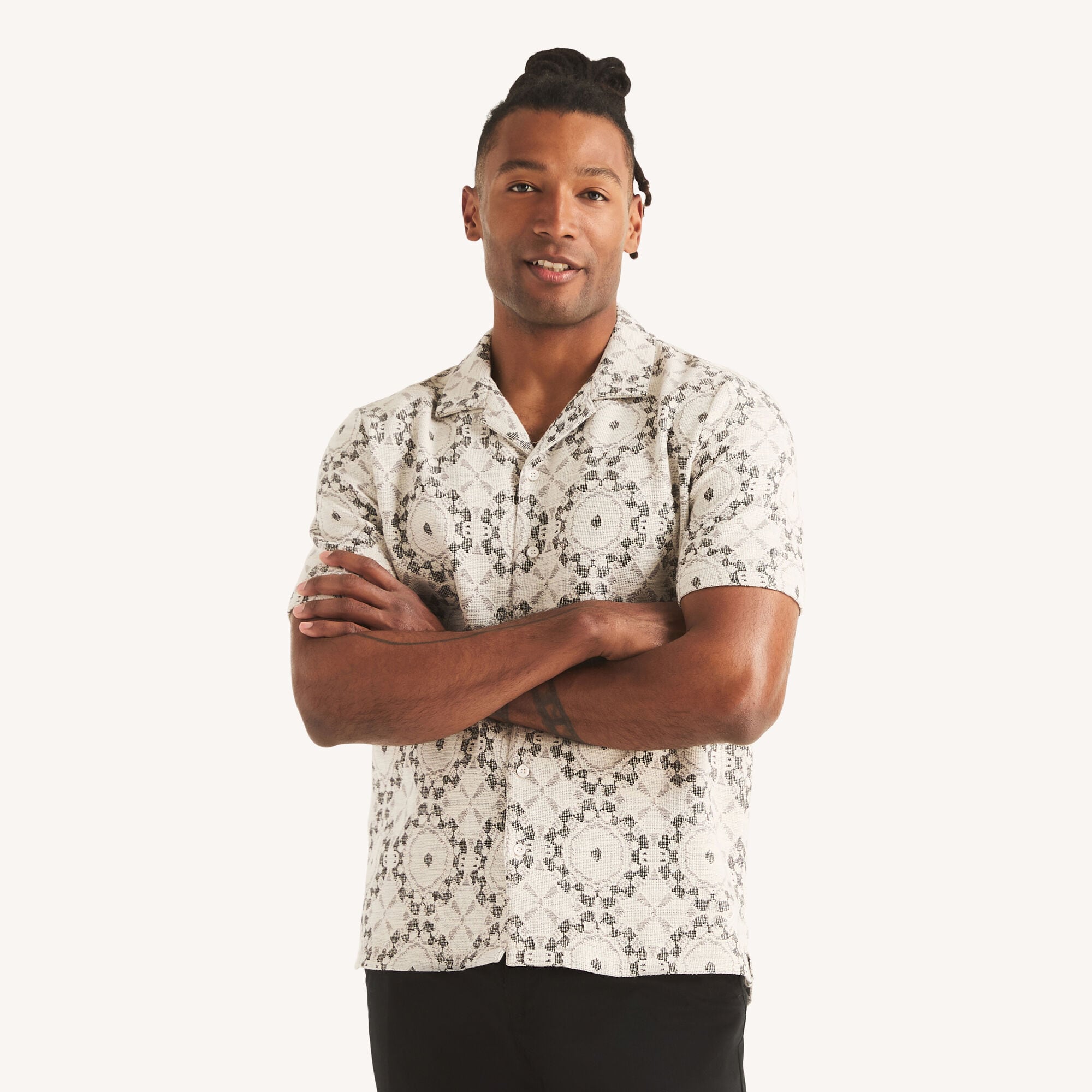Polo de hombre con estampado