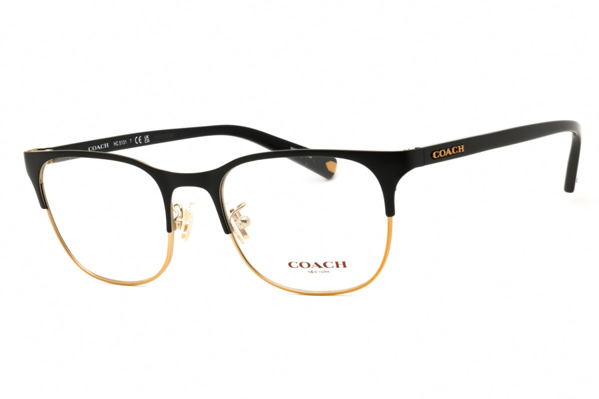 Gafas 51 mm color negro y dorado